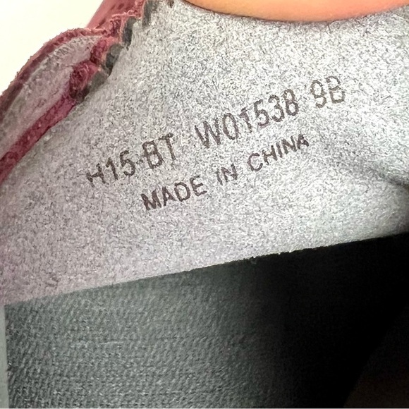 Cole Haan ZeroGrand Perforated Wingtip Oxford - Zinfandel Red Suede women’s 9B - Picture 9 of 9